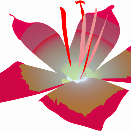 A blooming flower with each petal representing an iterative phase in the enhancement of ai models