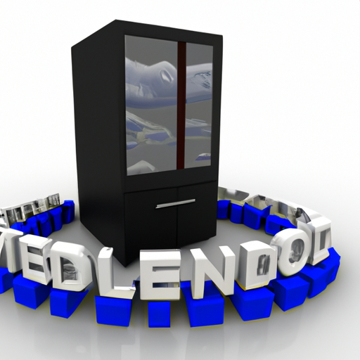 A depiction of a deployed model in a server or cloud environment