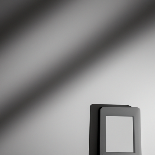 A lone e-reader casting a small shadow on a plain background symbolizing its discontinued status