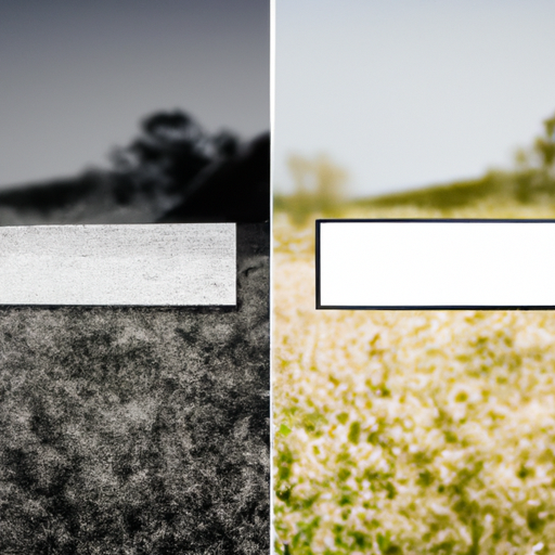 An image showing a raw photo on one side and a preprocessed version on the other