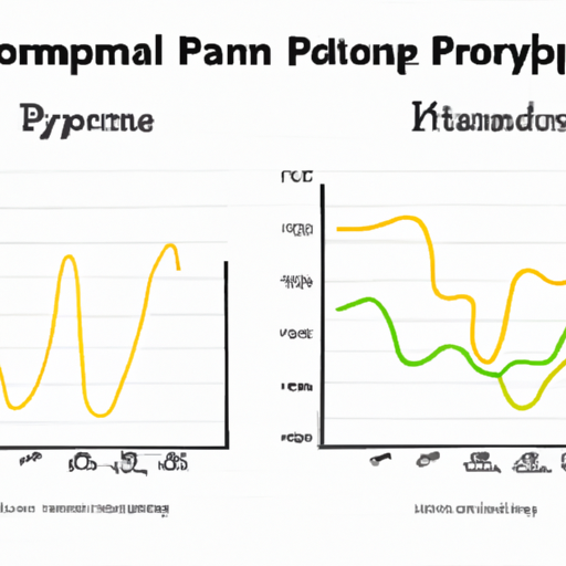 Performance graphs comparing numpy operations to traditional python loops